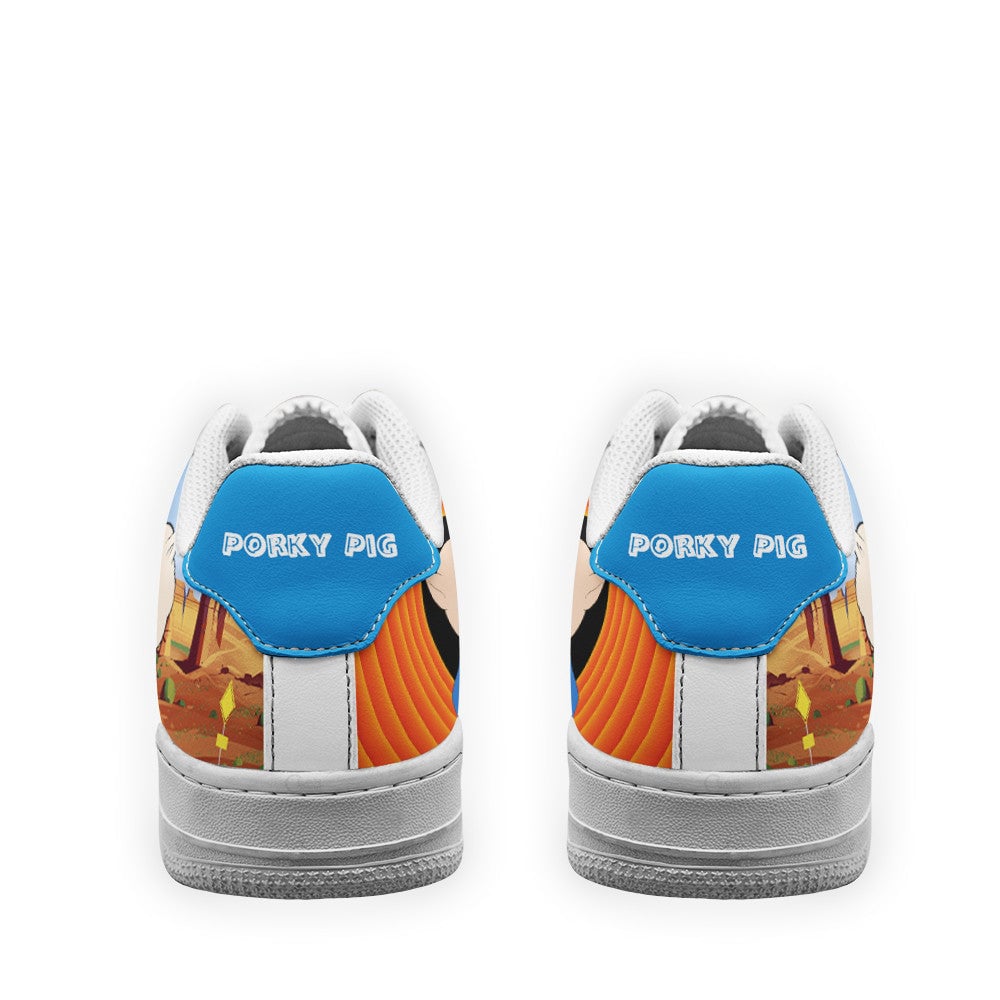 Porky Pig Looney Tunes Custom Sneakers