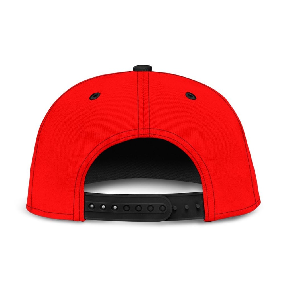 Red Crewmate Snapback Hat Among Us Gift Idea