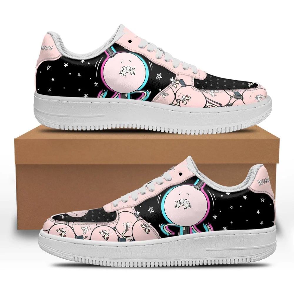 Regular Show Pops Maellard Sneakers Custom Shoes