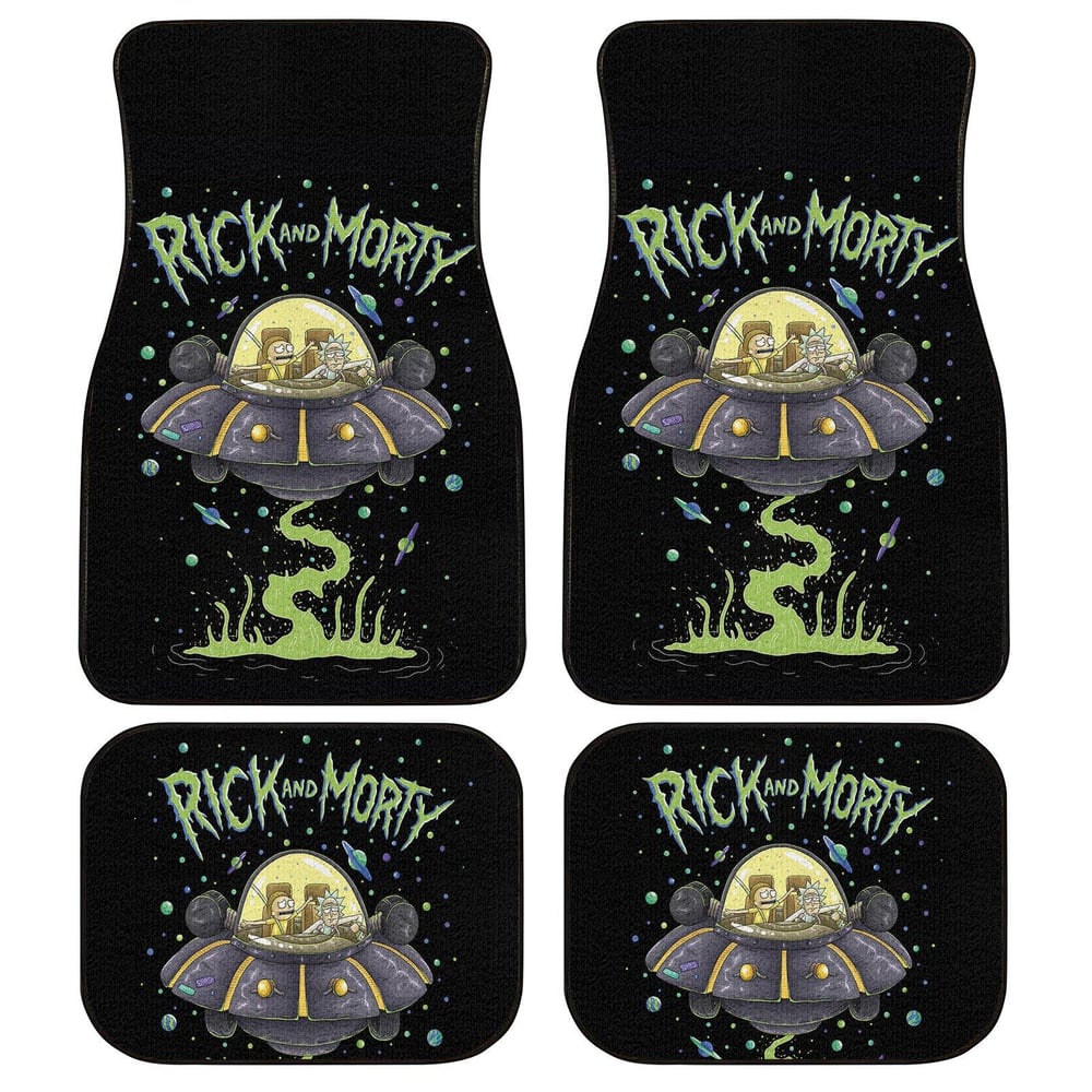 Rick And Morty Car Floor Mats CFMRM014