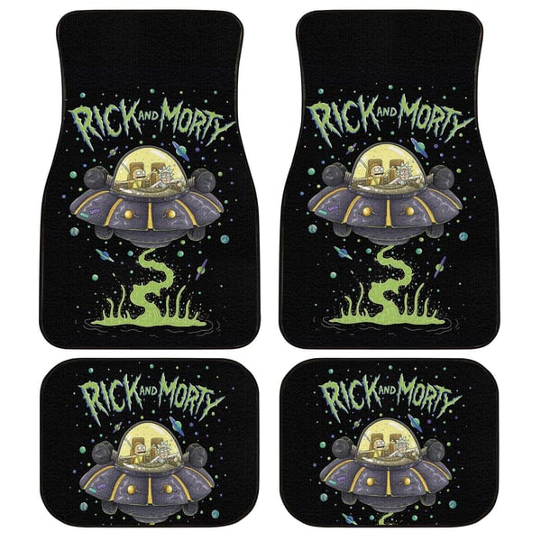 Rick And Morty Car Floor Mats CFMRM014