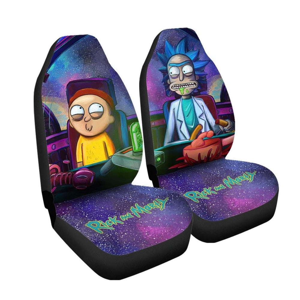 Rick and Morty Car Seat Covers Rick and Morty Car Accessories RMCS024