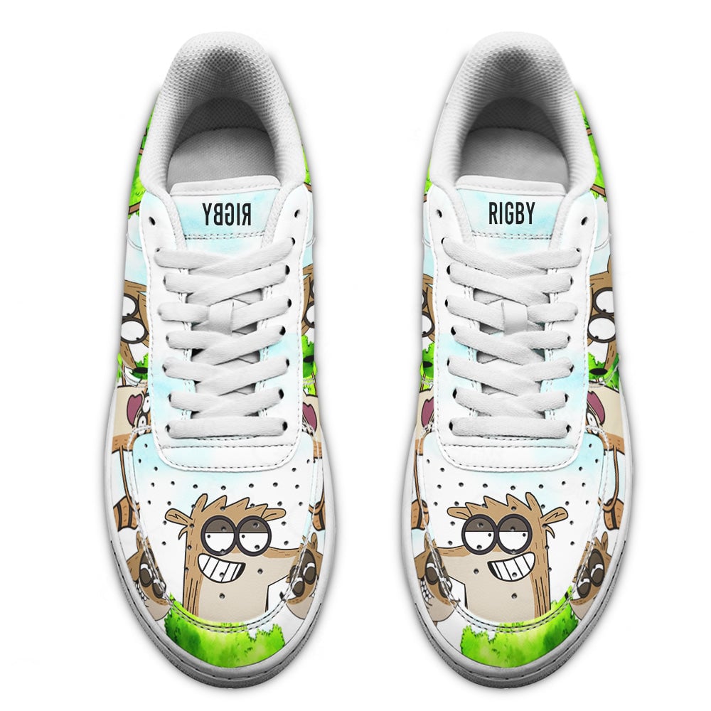 Rigby Sneakers Custom Regular Show Shoes