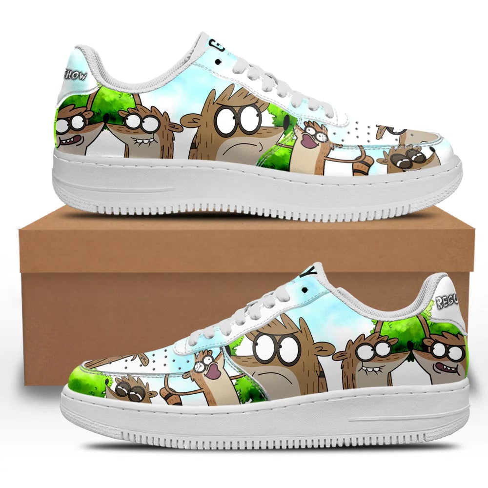 Rigby Sneakers Custom Regular Show Shoes