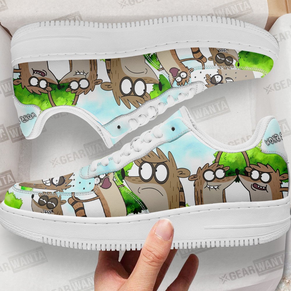 Rigby Sneakers Custom Regular Show Shoes