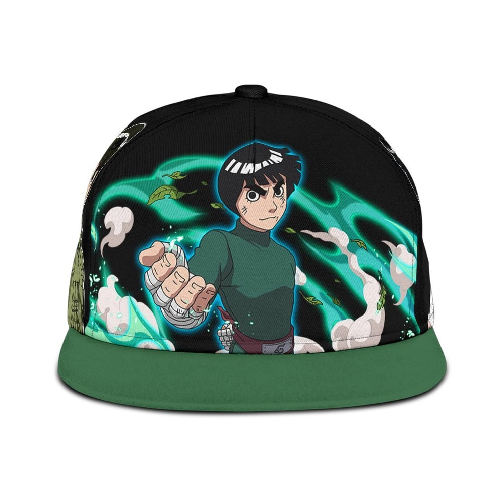 Rock Lee Snapback Hat Naruto Custom Anime Hat