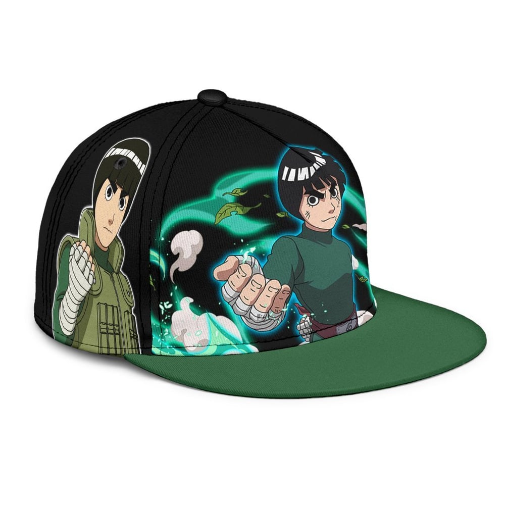 Rock Lee Snapback Hat Naruto Custom Anime Hat