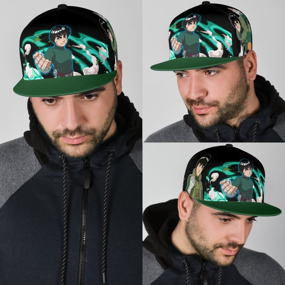 Rock Lee Snapback Hat Naruto Custom Anime Hat