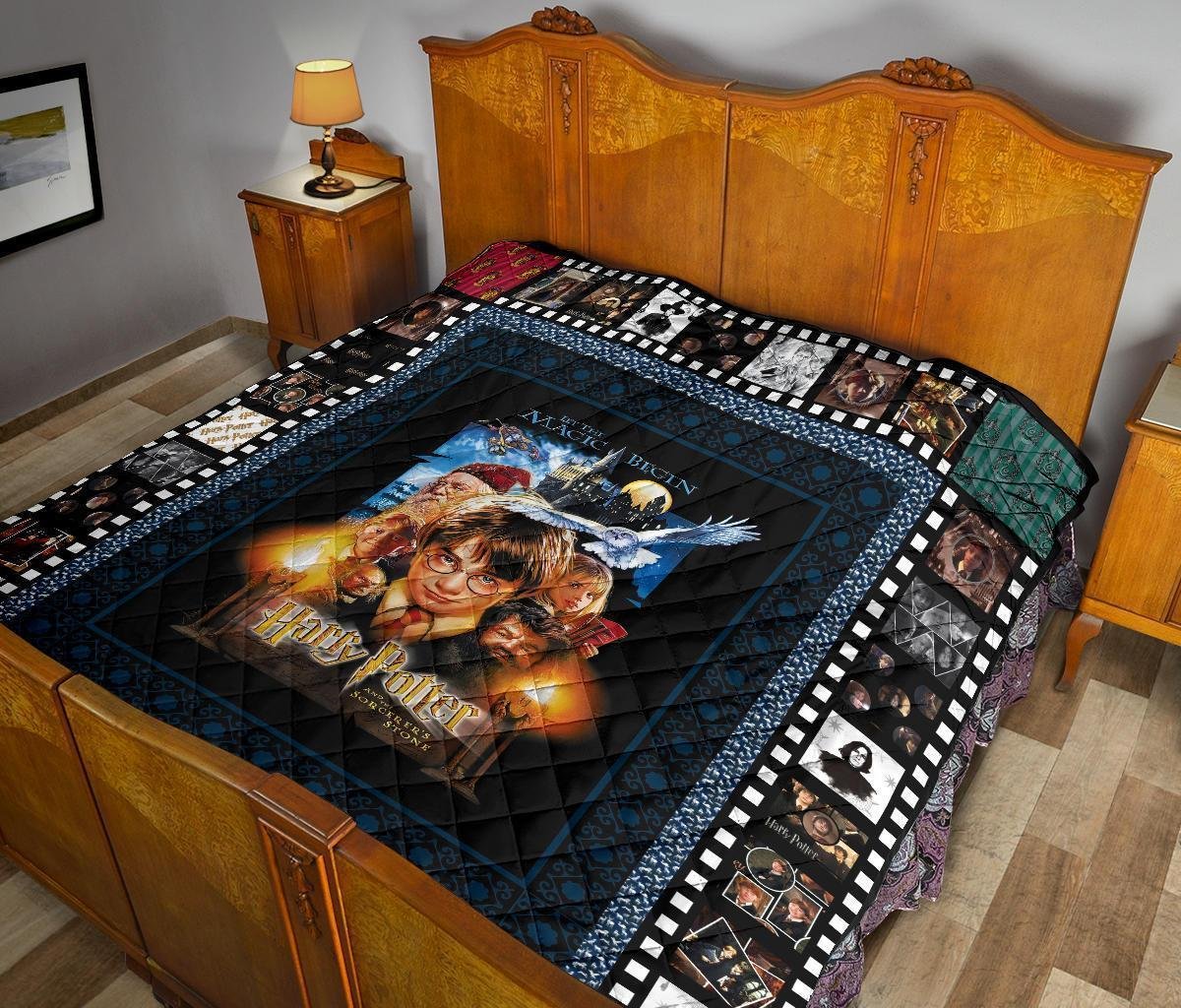 Scene Harry Potter Quilt Blanket For Bedding Decor Gift Idea