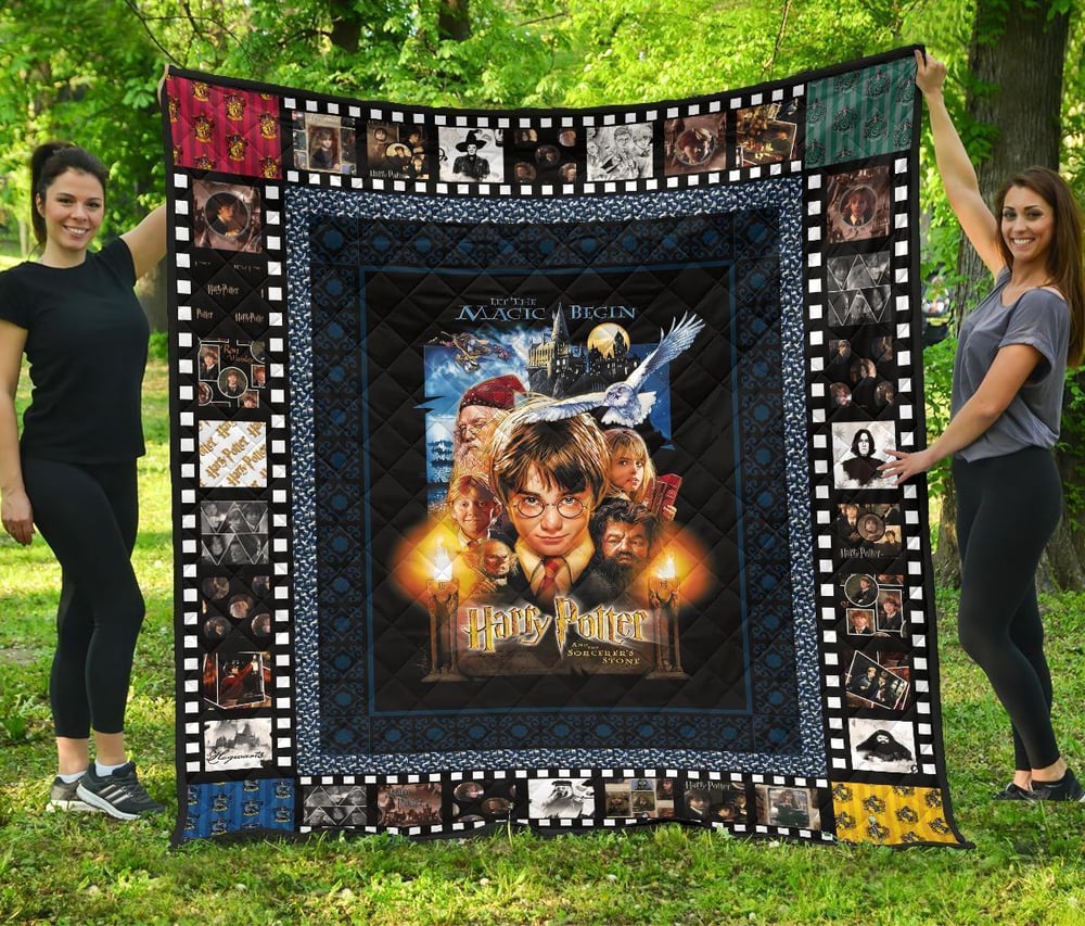 Scene Harry Potter Quilt Blanket For Bedding Decor Gift Idea