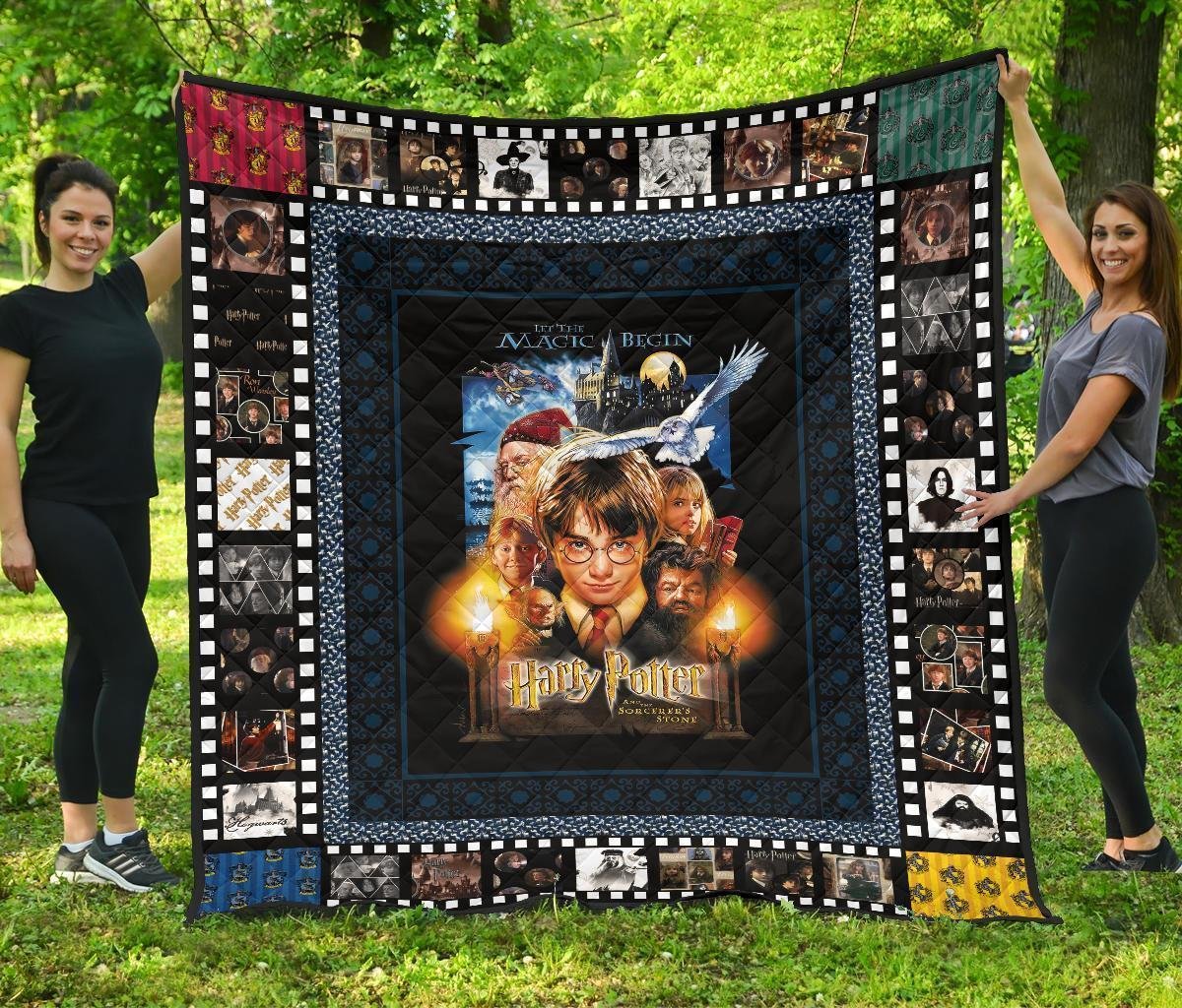 Scene Harry Potter Quilt Blanket For Bedding Decor Gift Idea