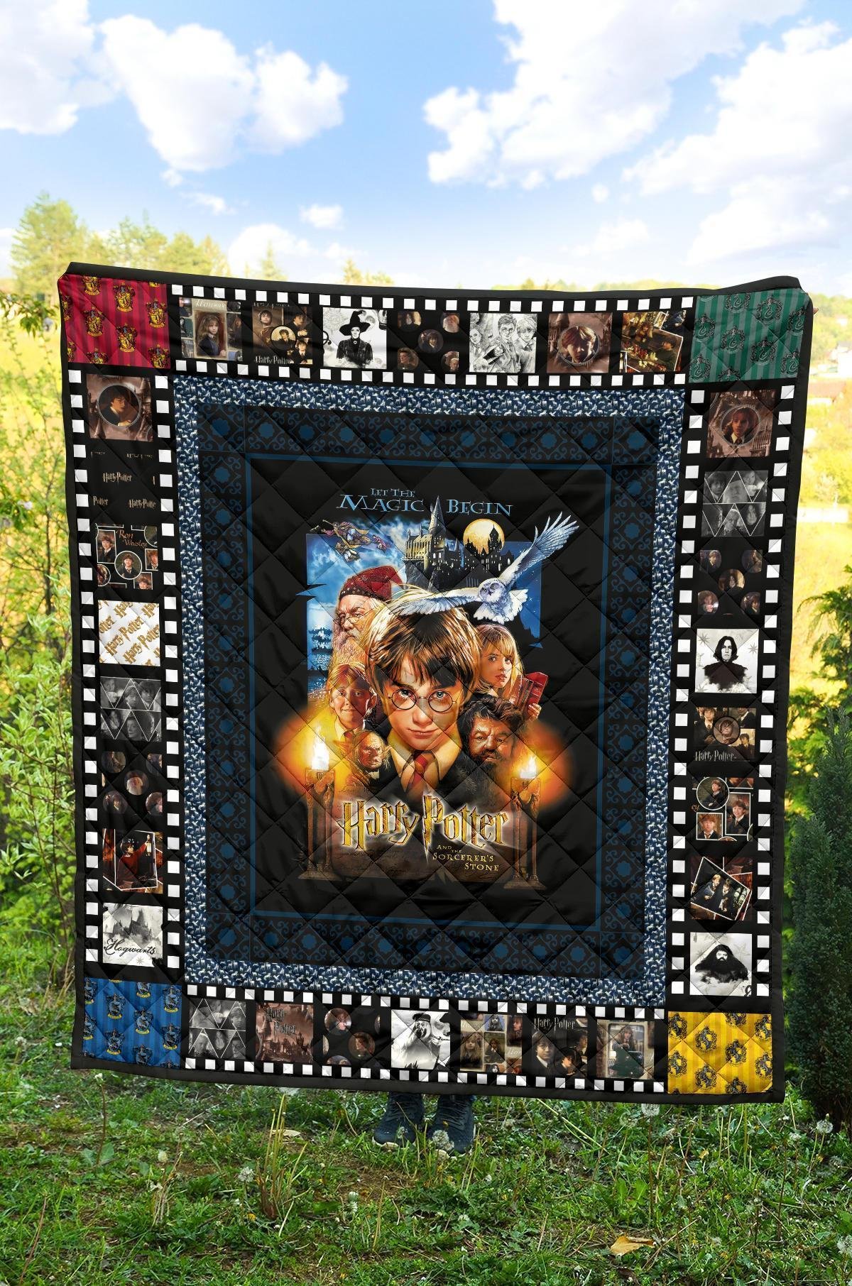 Scene Harry Potter Quilt Blanket For Bedding Decor Gift Idea