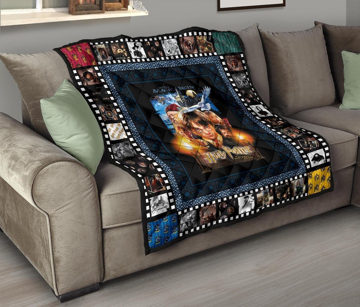 Scene Harry Potter Quilt Blanket For Bedding Decor Gift Idea