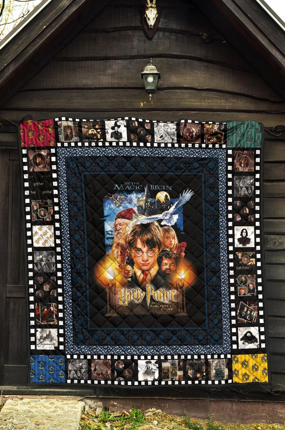 Scene Harry Potter Quilt Blanket For Bedding Decor Gift Idea