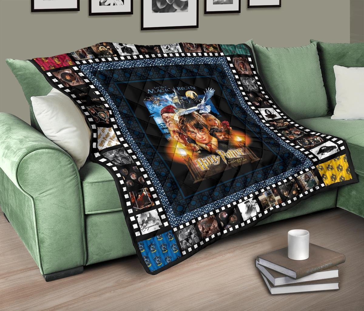 Scene Harry Potter Quilt Blanket For Bedding Decor Gift Idea