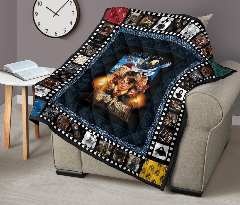 Scene Harry Potter Quilt Blanket For Bedding Decor Gift Idea