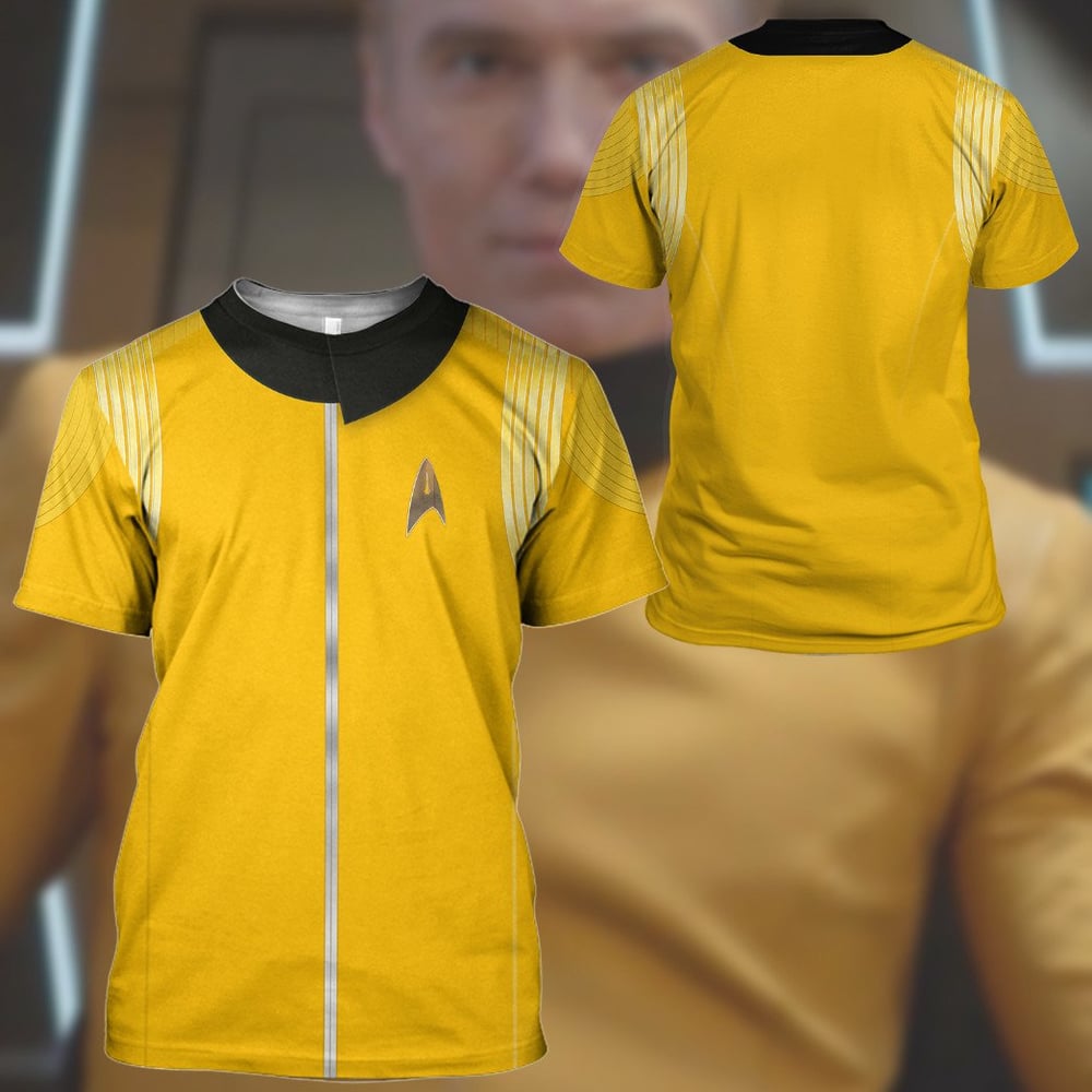 Star Trek Discovery Captain Christopher Pike Custom Hoodie Tshirt Apparle