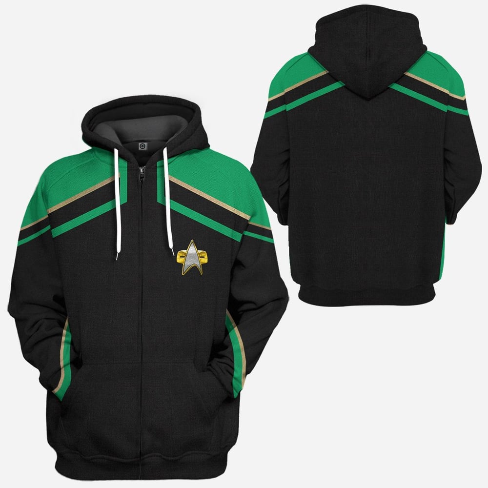 Star Trek Picard 2020 Present Custom St Patrick Day Tshirt Hoodie Apparel