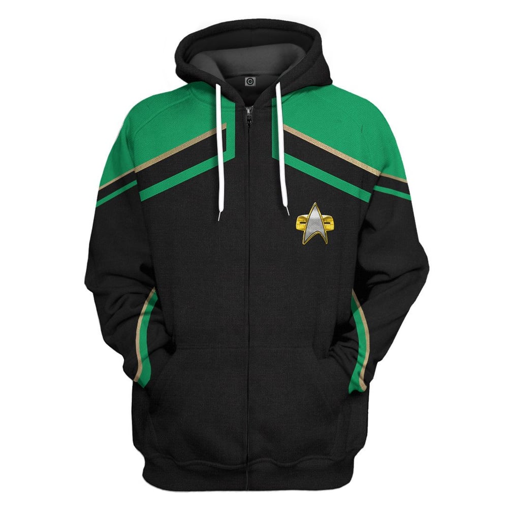 Star Trek Picard 2020 Present Custom St Patrick Day Tshirt Hoodie Apparel