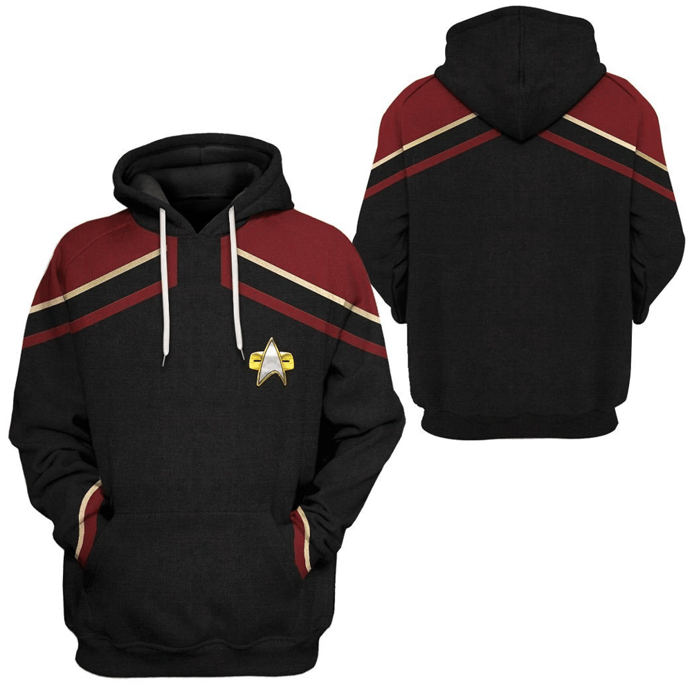 Star Trek Picard 2020 Present Red Tshirt Hoodie Apparel