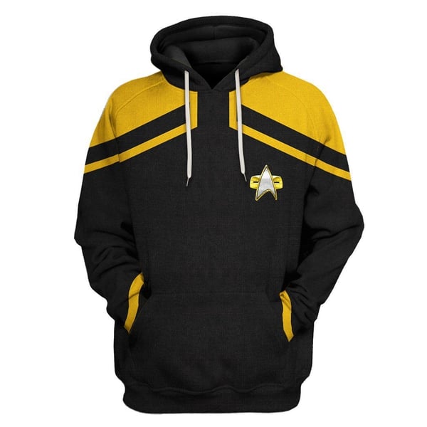 Star Trek Picard 2020 Present Yellow Tshirt Hoodie Apparel