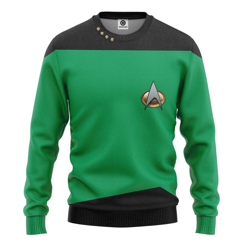 Star Trek The Next Generation 1987 1994 Saint Patrick Day Custom Tshirt Hoodie Apparel