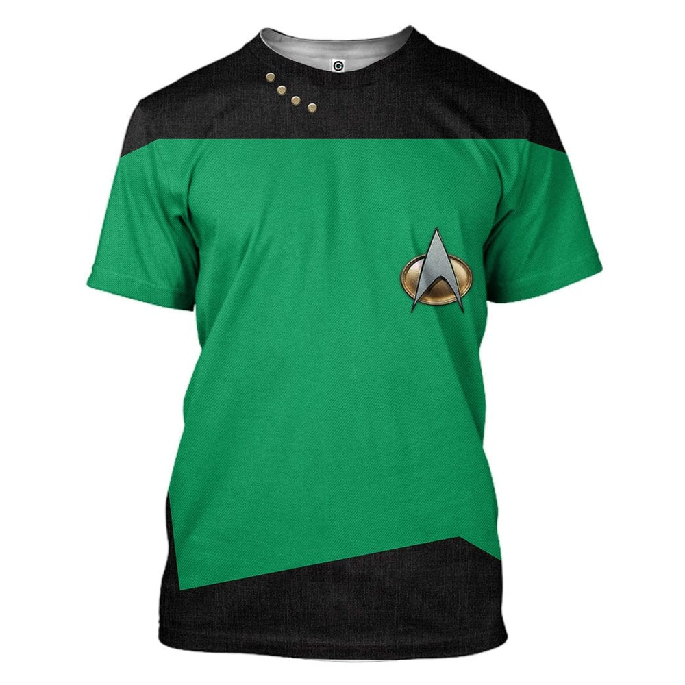 Star Trek The Next Generation 1987 1994 Saint Patrick Day Custom Tshirt Hoodie Apparel