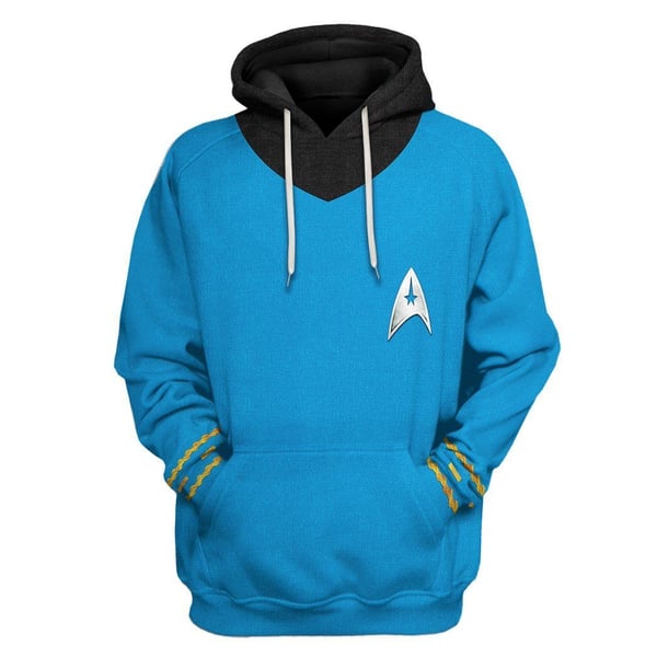 Star Trek The Original Series 1966 1969 Blue Custom Tshirt Hoodie Apparel