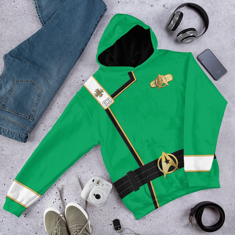 Star Trek Wrath of Khan Starfleet Red Uniform Custom St Patrick Day Tshirt Hoodie Apparel