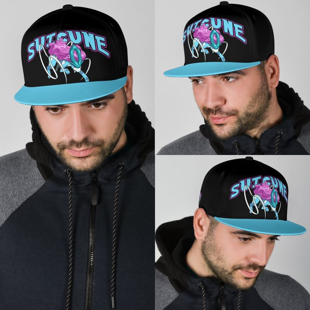 Suicune Snapback Hat Anime Fan Gift Idea