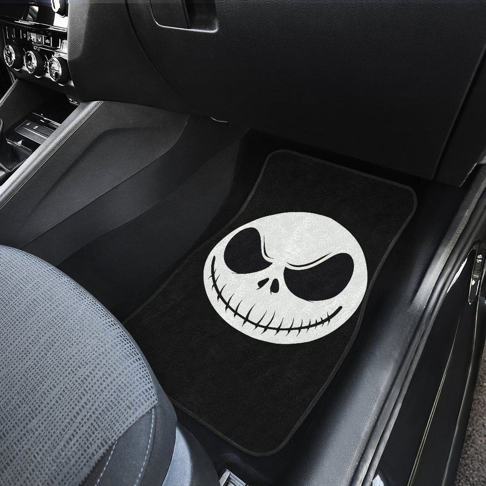 The Nightmare Before Christmas Car Floor Mats | Sun Flowers Jack Skellington Car Mats NBCFM08