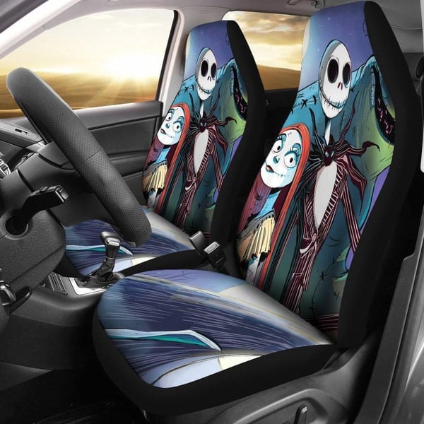 The Nightmare Before Christmas Car Seat Covers | Jack Sally Oogie Boogie Seat Covers