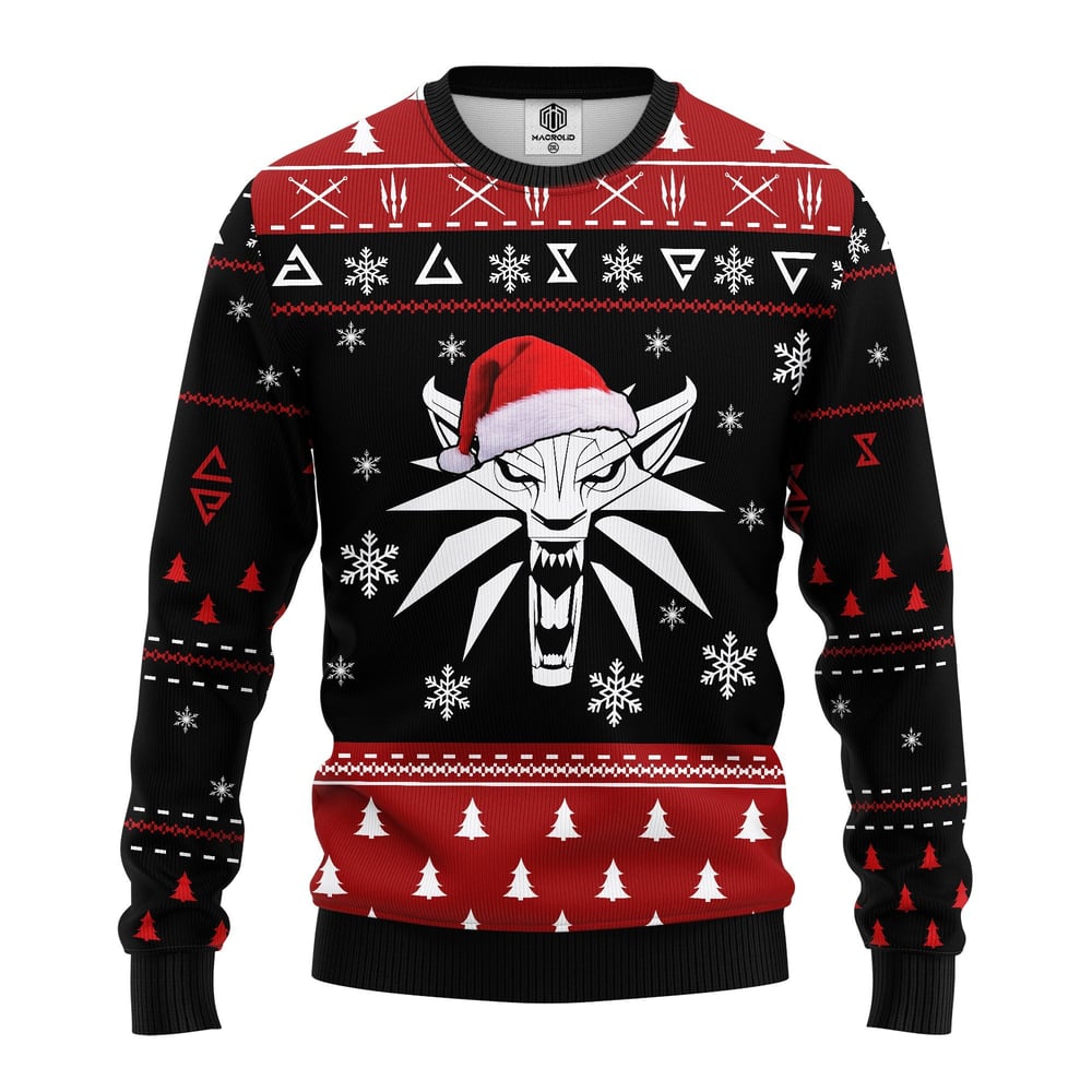 The Witcher Ugly Christmas Sweater Amazing Gift Idea Thanksgiving Gift