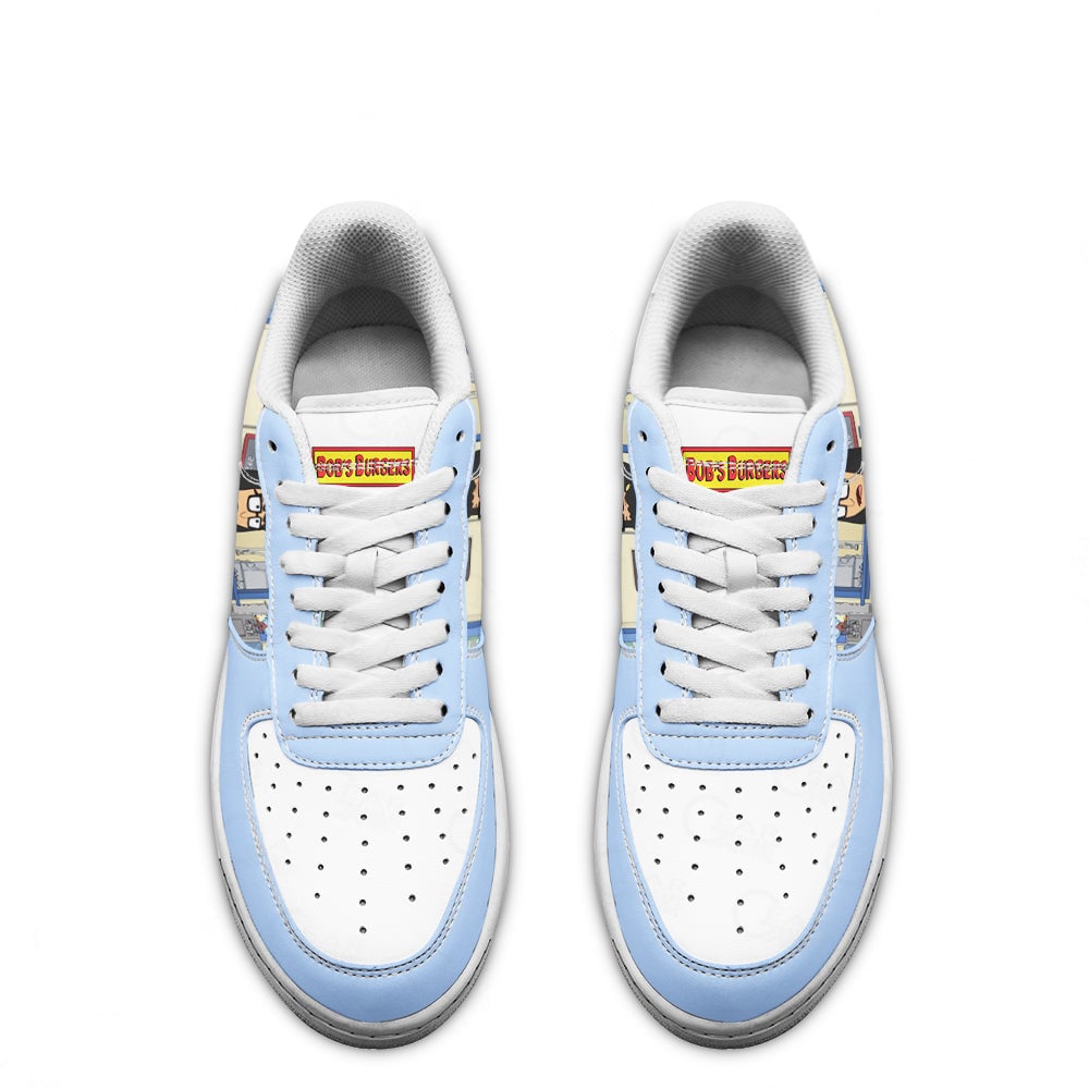 Tina Belcher Bob's Burger Custom Sneakers