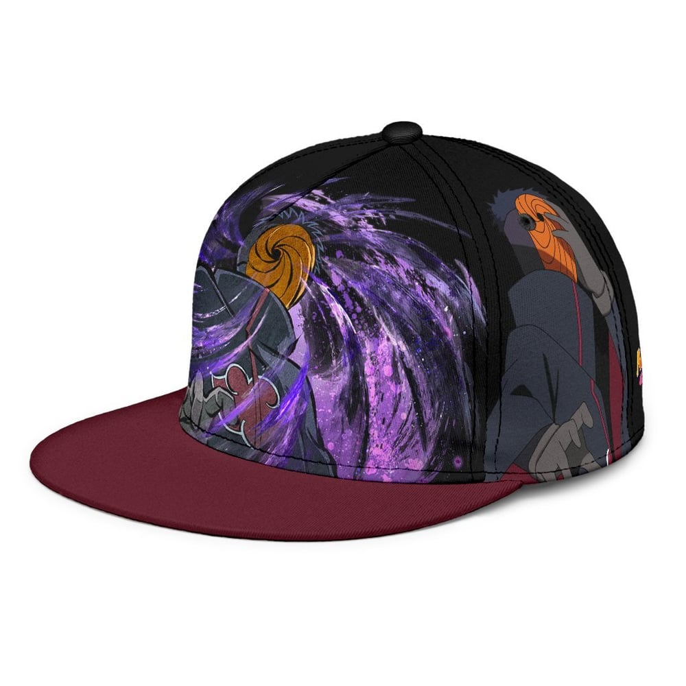 Tobi Snapback Hat Naruto Custom Anime Hat