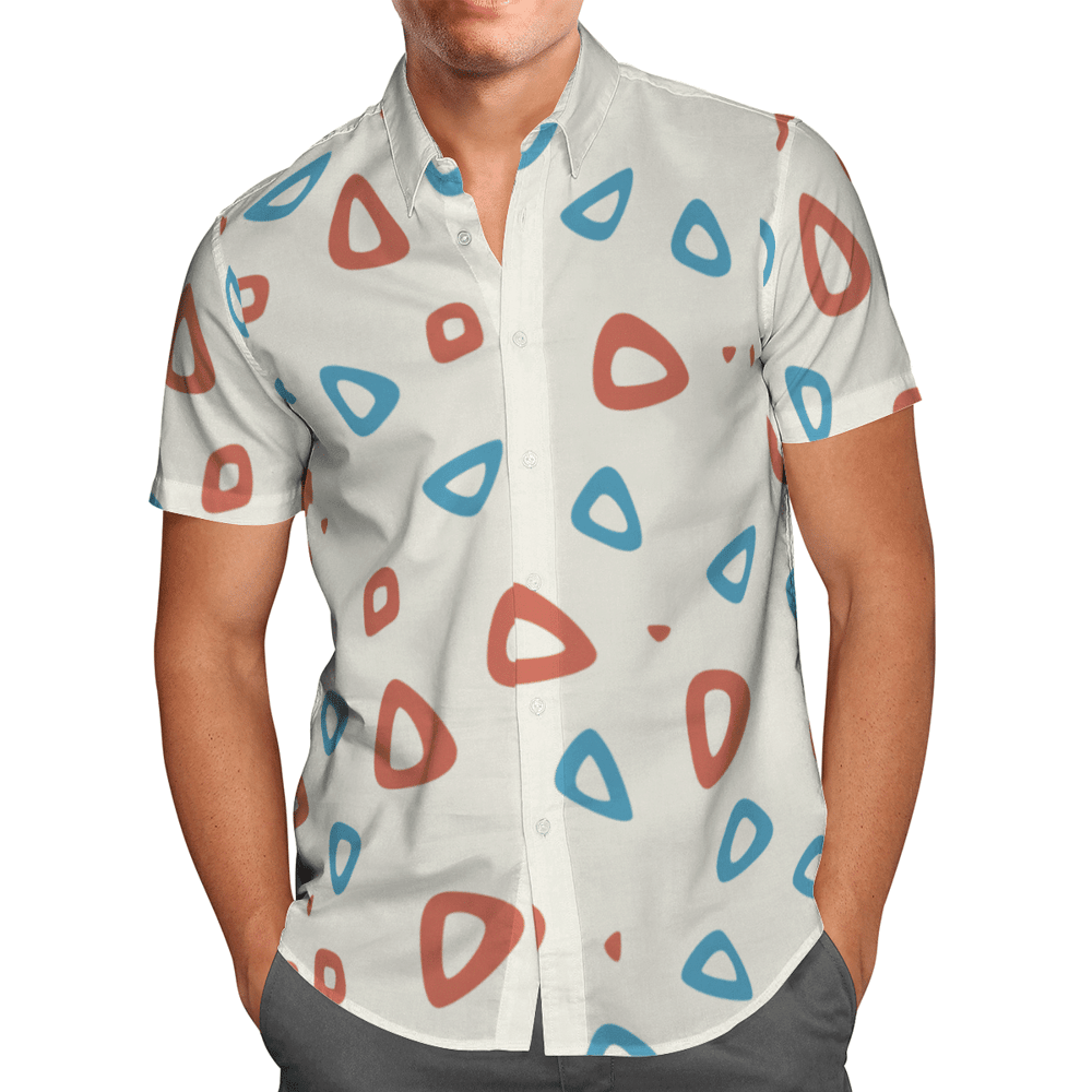 Togepi Pokemon Summer Custom Button Up Hawaiian Shirt HW017