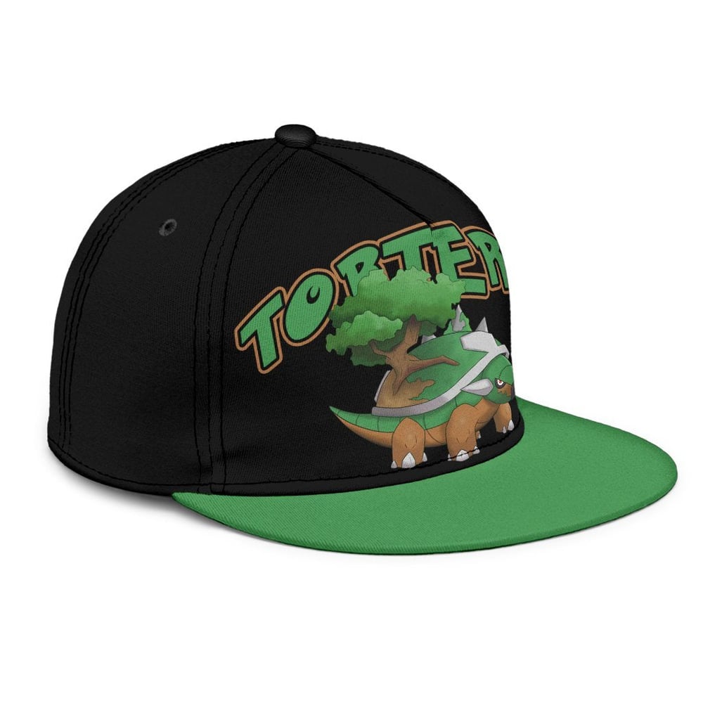 Torterra Snapback Hat Anime Fan Gift Idea