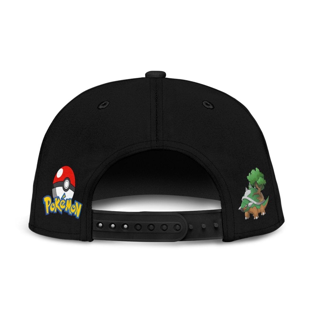 Torterra Snapback Hat Anime Fan Gift Idea