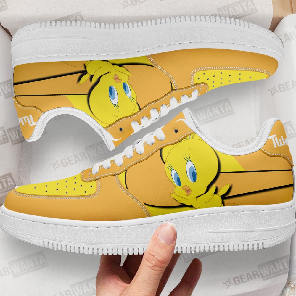 Tweety Custom Cartoon Sneakers For Fans