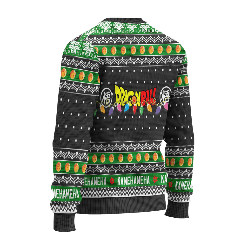 Vegeta Dragon Ball Anime Ugly Christmas Sweater Custom Sweatshirt Apparel