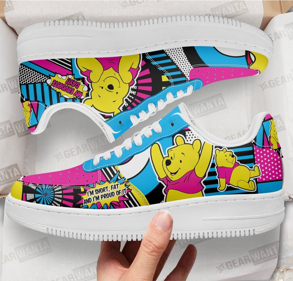 Winnie The Pooh Pooh Sneakers Custom