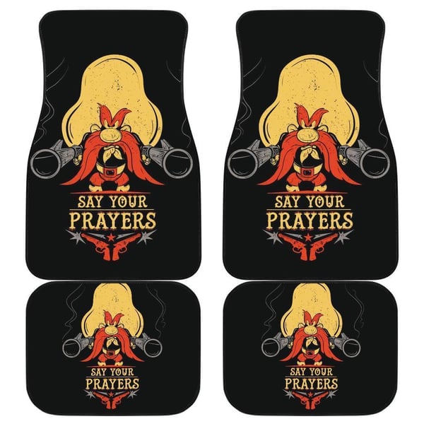 Yosemite Sam Looney Tunes with Guns Car Floor Mats