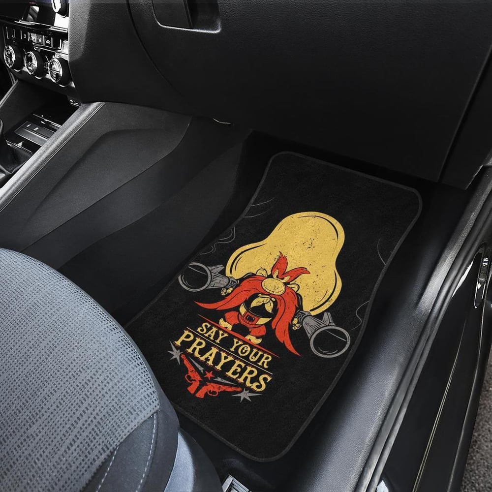 Yosemite Sam Looney Tunes with Guns Car Floor Mats