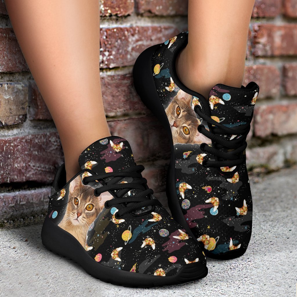 Abyssinian Cat Sneakers Custom Sporty Shoes For Cat Lover