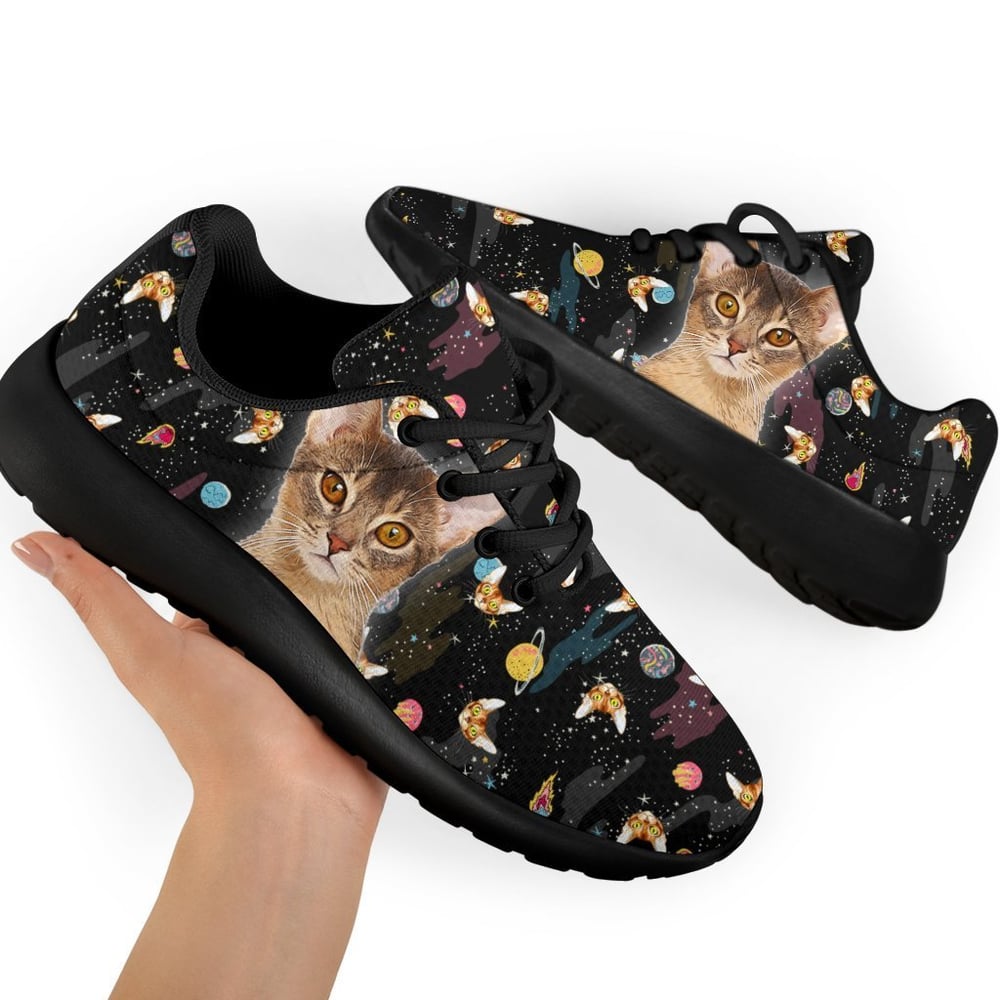 Abyssinian Cat Sneakers Custom Sporty Shoes For Cat Lover