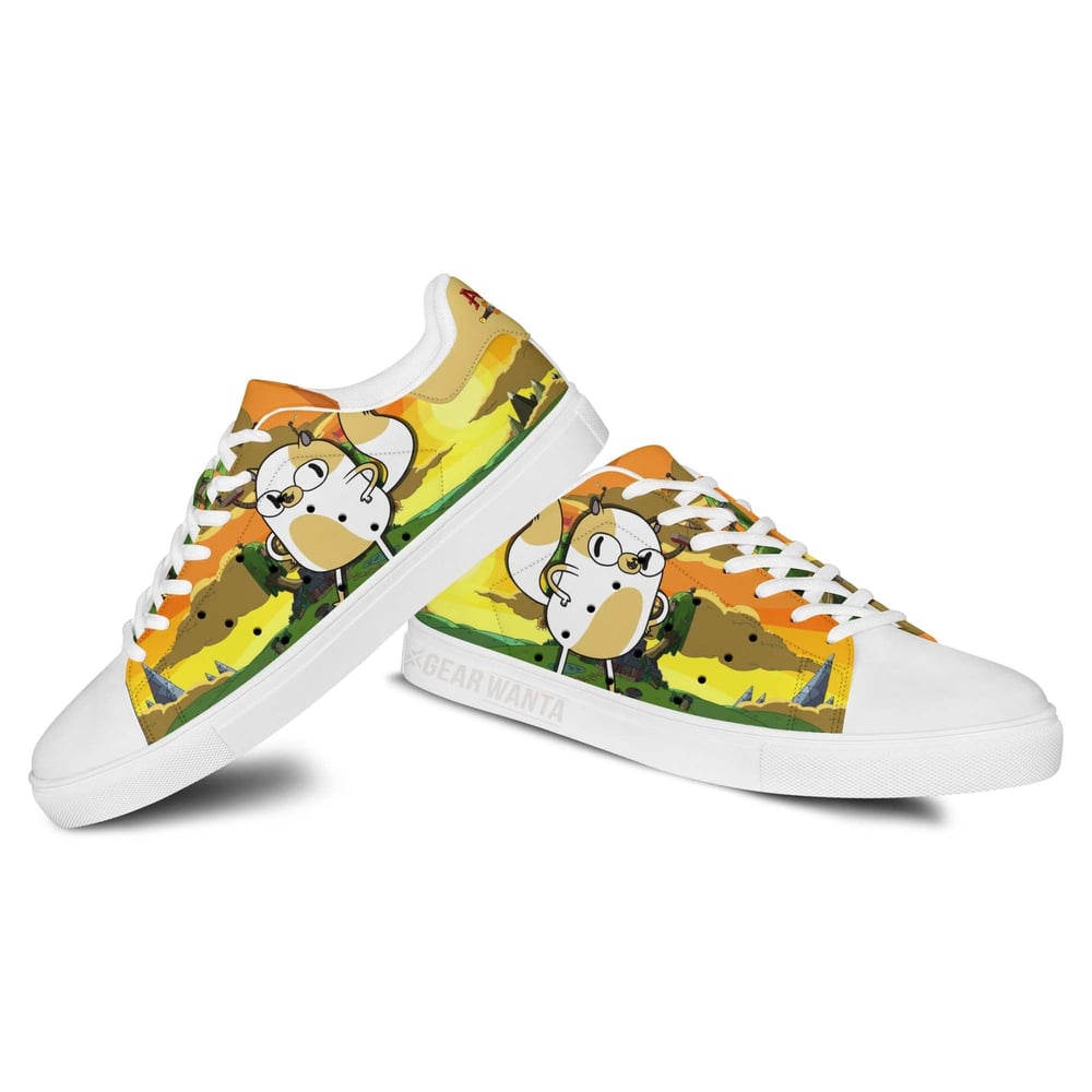 Adventure Time Cake Stan Shoes Custom