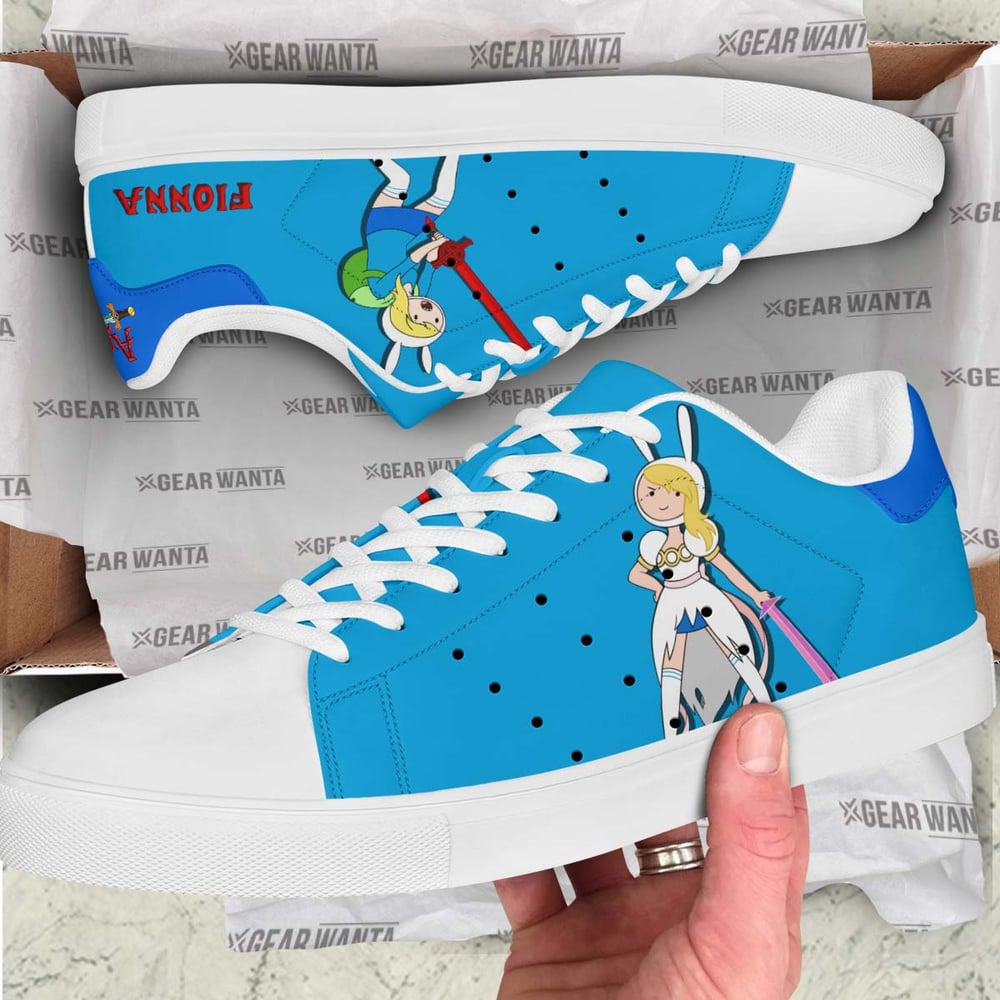 Adventure Time Fionna Stan Shoes Custom