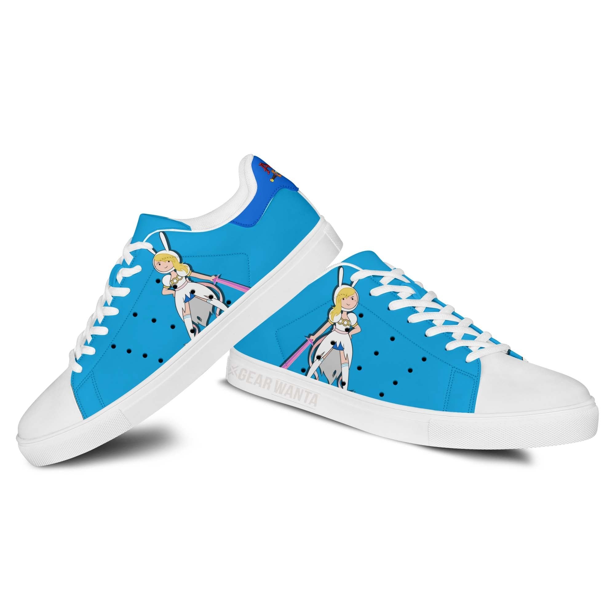 Adventure Time Fionna Stan Shoes Custom