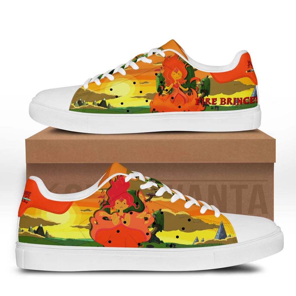 Adventure Time Fire Princess Stan Shoes Custom For Fans