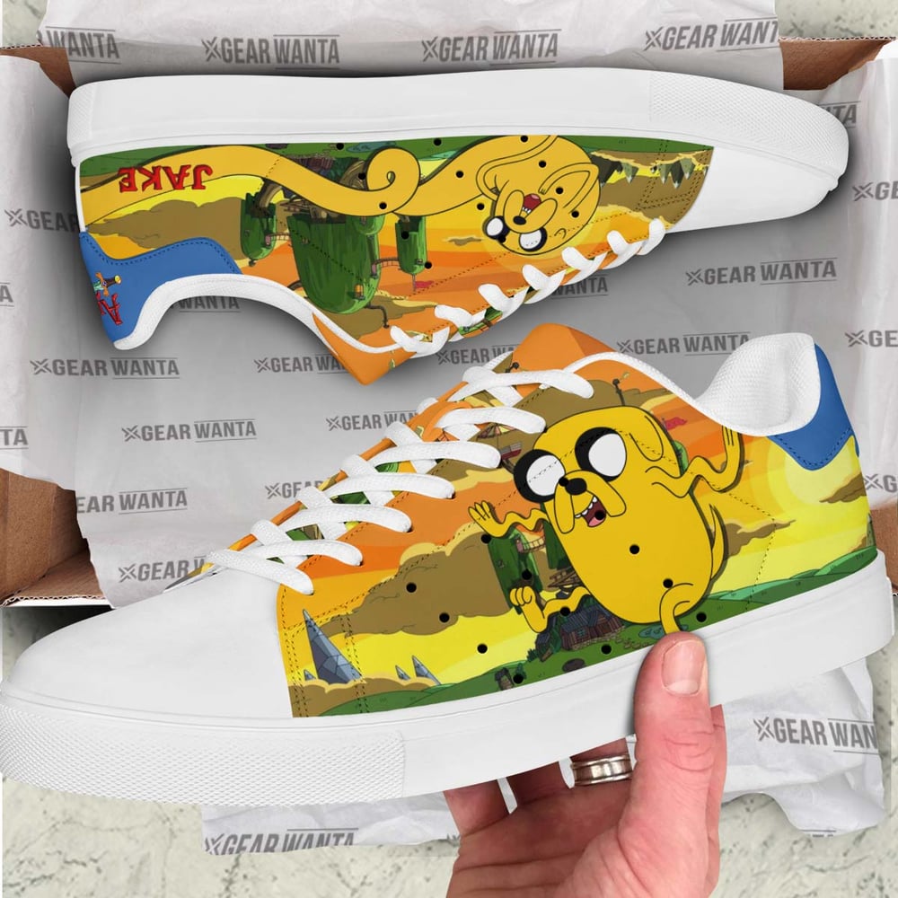 Adventure Time Jake Stan Shoes Custom